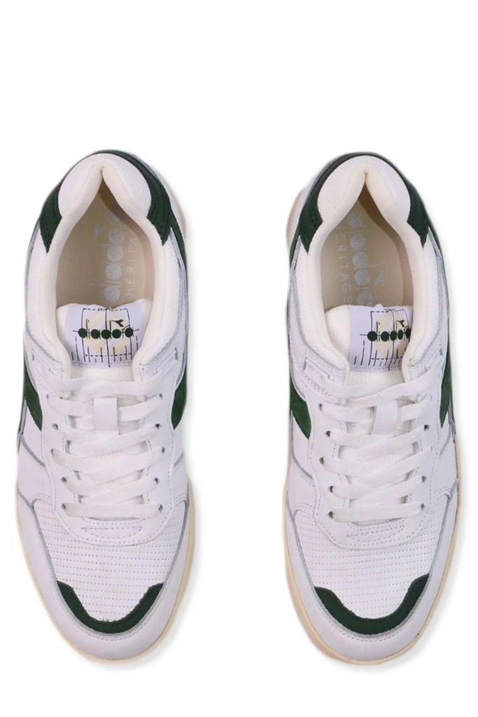 商品Diadora|Diadora Heritage Panelled Lace-Up Sneakers,价格¥1145,第5张图片详细描述