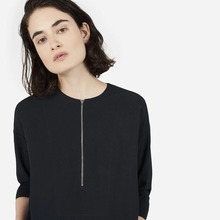 商品Everlane|The Japanese GoWeave Front-Zip Dress,价格¥619,第3张图片详细描述