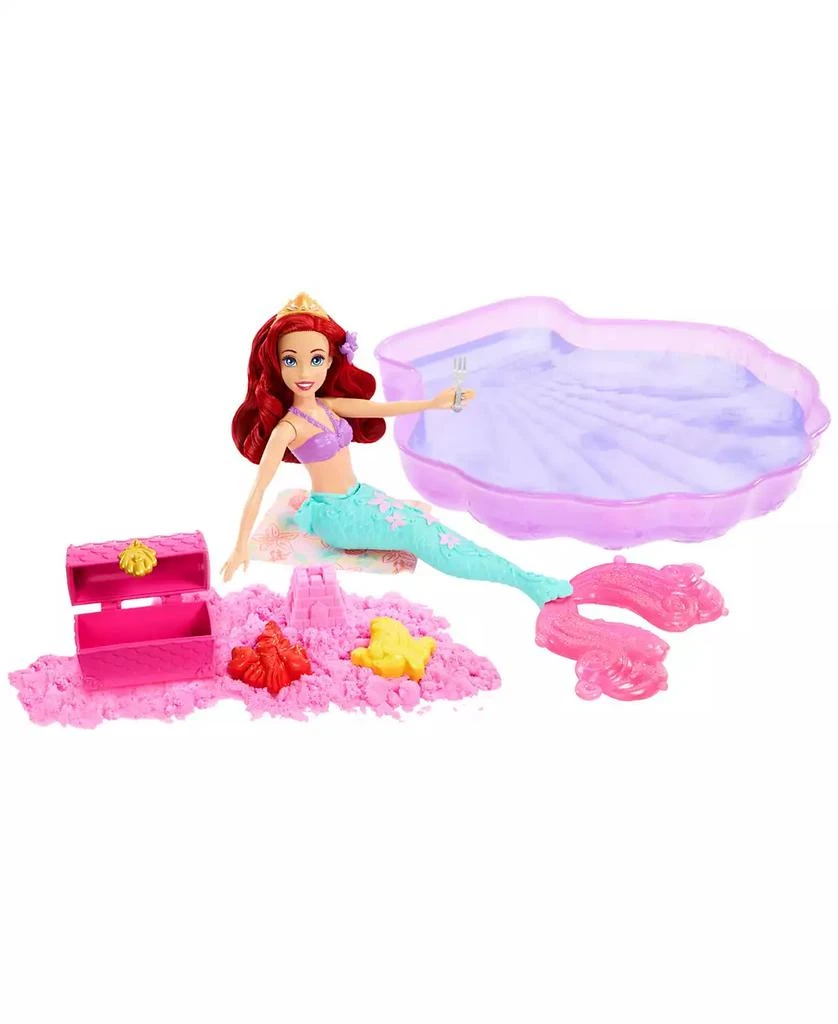商品Disney Princess|Ariel Doll Pool Set with Moldable Sand,价格¥159,第1张图片