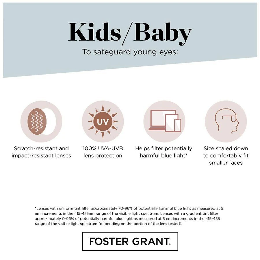 商品Foster Grant|Kids Miguel Sunglasses,价格¥59,第4张图片详细描述