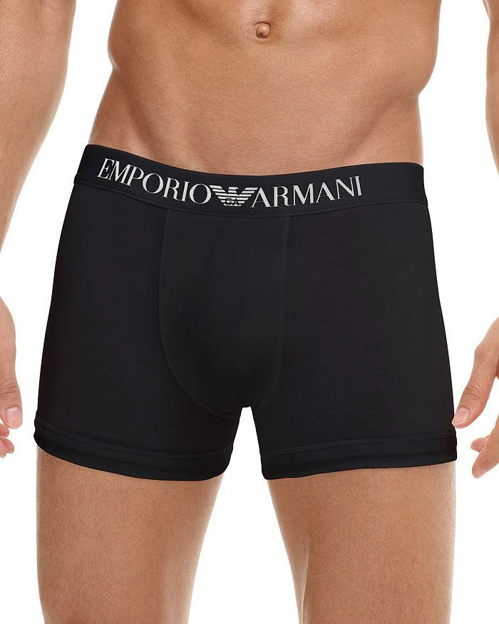 商品Emporio Armani|Stretch Cotton Boxer 男士内裤,价格¥251,第2张图片详细描述