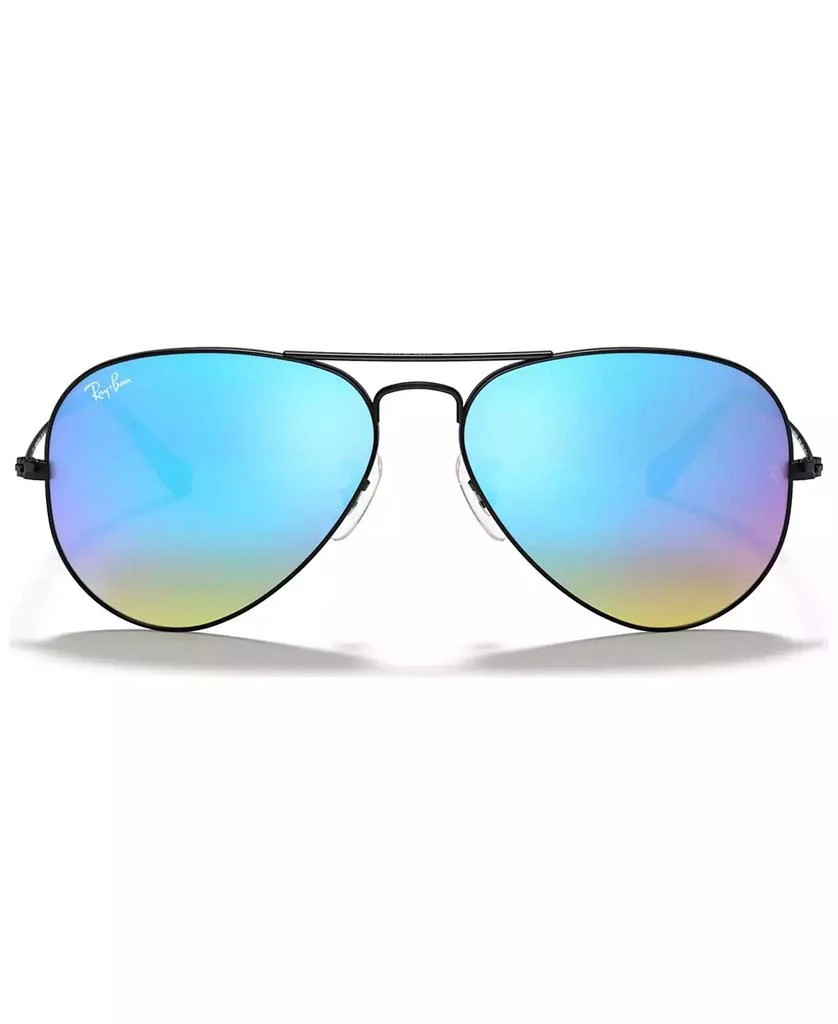 商品Ray-Ban|Sunglasses, RB3025 AVIATOR FLASH LENSES GRADIENT,价格¥1536,第1张图片