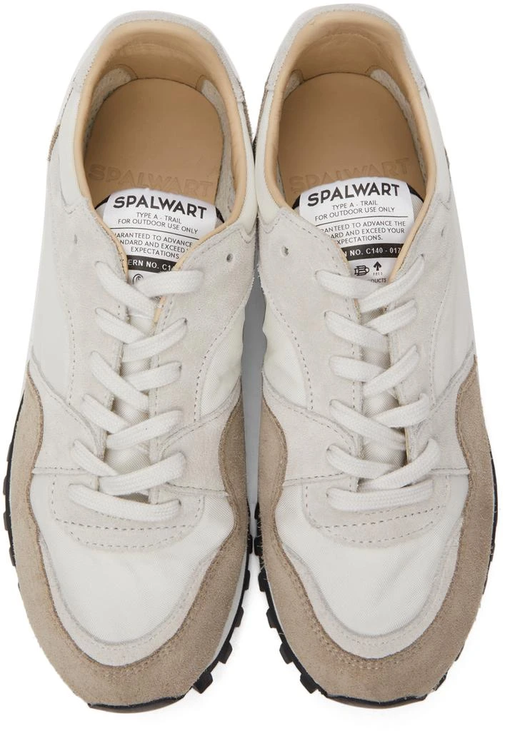 商品Spalwart|White & Beige Marathon Trail Low (WB) Sneakers,价格¥1353,第5张图片详细描述