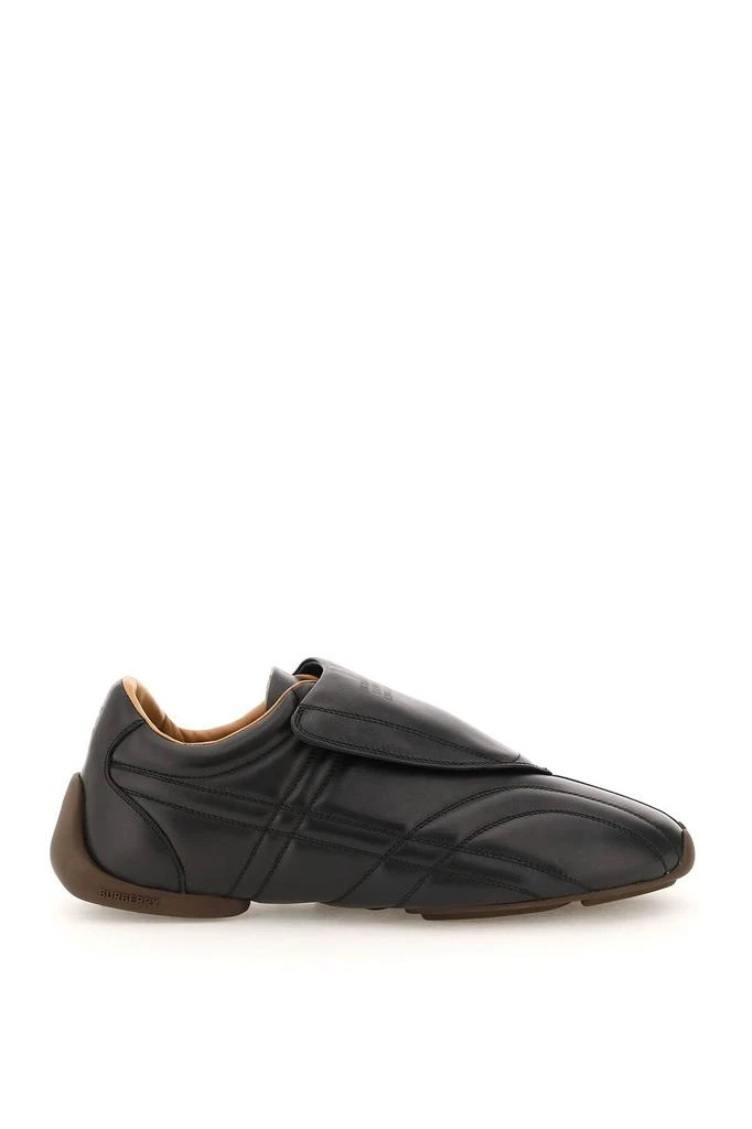 商品Burberry|Burberry phoenix leather sneakers,价格¥2775,第1张图片