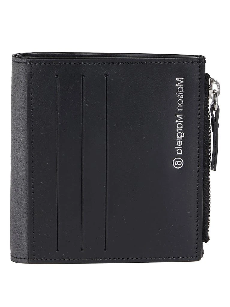 商品MAISON MARGIELA|MM6 Maison Margiela Logo Detailed Bi-Fold Wallet,价格¥1116,第1张图片