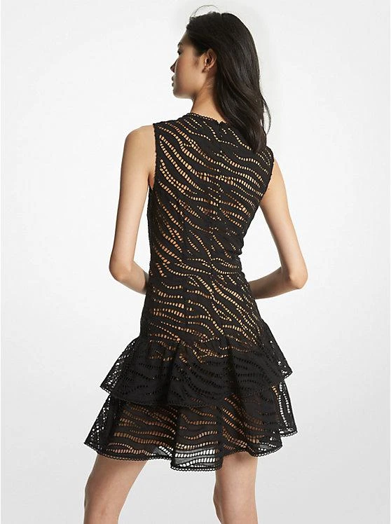 商品Michael Kors|Zebra Eyelet Cotton Dress,价格¥655,第2张图片详细描述