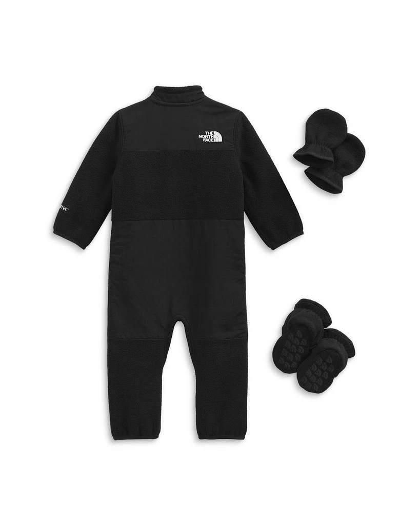 商品The North Face|Unisex Denali Coverall, Mittens & Booties Three Piece Set - Baby,价格¥491,第2张图片详细描述