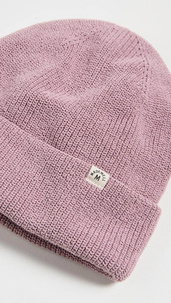 商品Madewell|Madewell (Re)sourced Cotton Cuffed Beanie,价格¥130,第5张图片详细描述