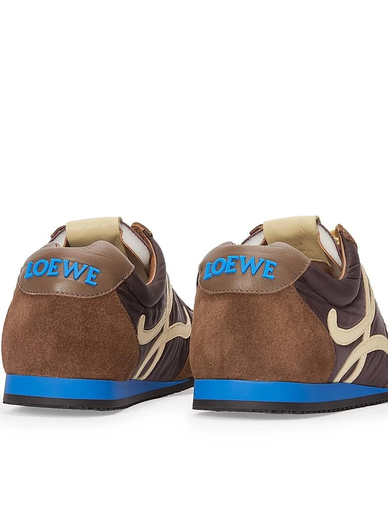 商品Loewe|Ballet Runner 2.0 Suede & Mesh Low-Top Sneakers,价格¥5869,第3张图片详细描述