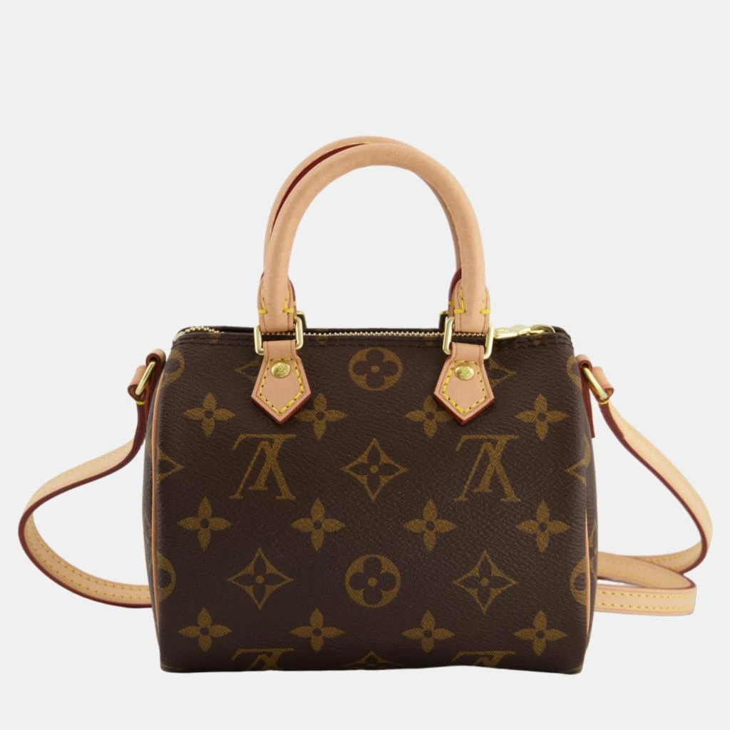 商品[二手商品] Louis Vuitton|Louis Vuitton Monogram Nano Speedy Bag with Gold Hardware,价格¥21846,第3张图片详细描述