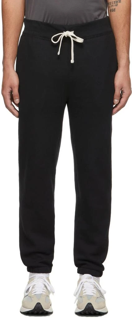 商品Ralph Lauren|Black Athletic Lounge Pants,价格¥326,第1张图片
