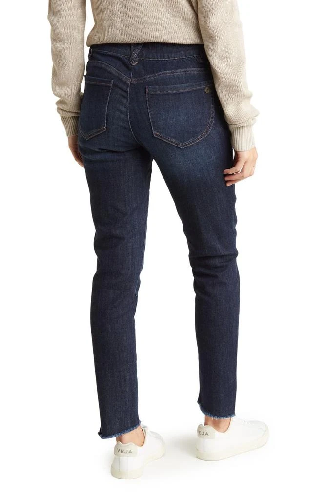 商品Democracy|AB Tech Frayed Ankle Crop Skinny Jeans,价格¥411,第2张图片详细描述