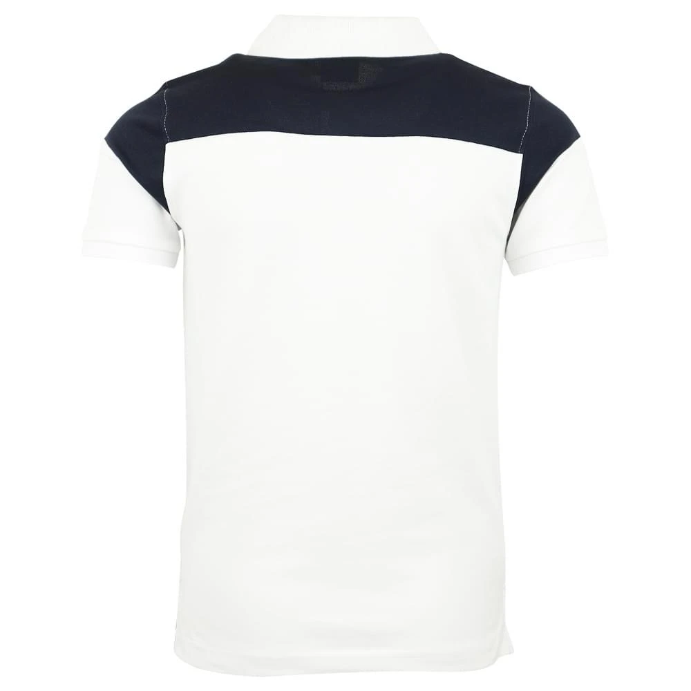 商品Hugo Boss|Short Sleeve White & Navy Polo Shirt,价格¥283,第3张图片详细描述