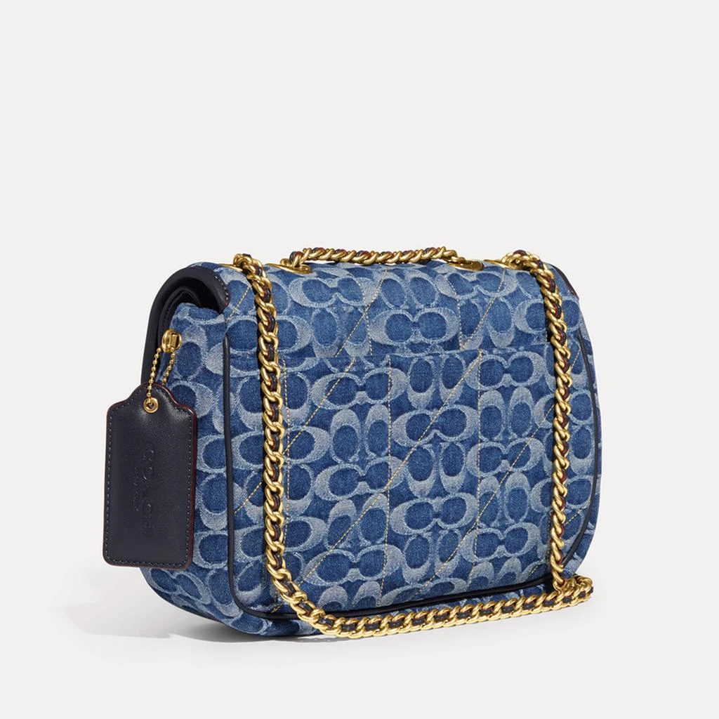 商品Coach|Coach Pillow Madison Denim Shoulder Bag,价格¥3339,第3张图片详细描述