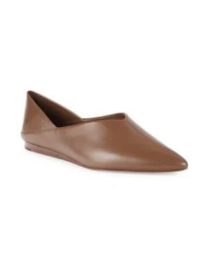 商品Vince|Cullen Leather Flats,价格¥1024,第2张图片详细描述