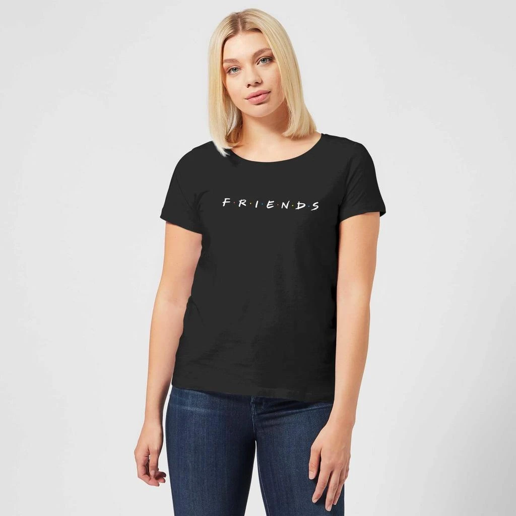 商品Original Hero|Friends Logo Contrast Women's T-Shirt - Black,价格¥175,第3张图片详细描述