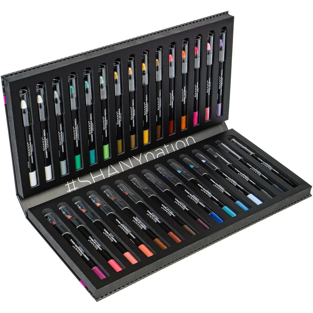 商品SHANY|Chunky Makeup Pencils For Eyes and Lips W Vitamin E & Aloe Vera - 30 Colors,价格¥298,第1张图片