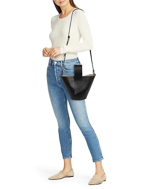 商品Carolina Santo Domingo|Amphora Leather Bucket Bag,价格¥3321,第2张图片详细描述