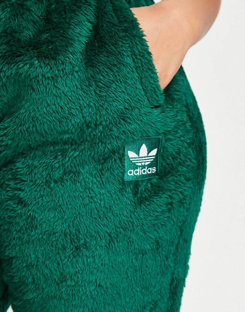 商品Adidas|adidas Originals essentials fleece joggers in dark green,价格¥259,第4张图片详细描述