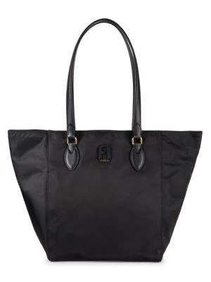 商品Furla|Logo Leather Tote,价格¥1352,第1张图片