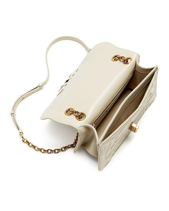 商品Salvatore Ferragamo|Large Gancio Quilting Shoulder Bag,价格¥13141,第3张图片详细描述