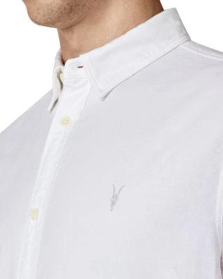 商品ALL SAINTS|Huntingdon Slim Fit Button-Down Shirt,价格¥481,第4张图片详细描述