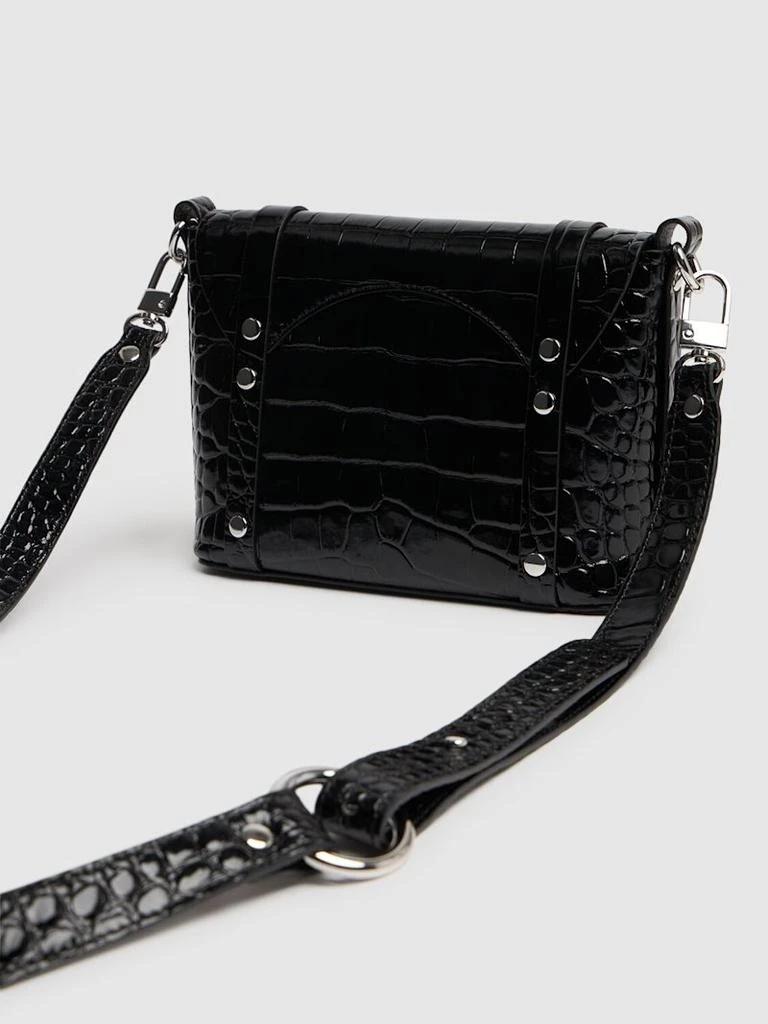 商品Vivienne Westwood|Kim鳄鱼压纹皮革斜挎包,价格¥5404,第5张图片详细描述