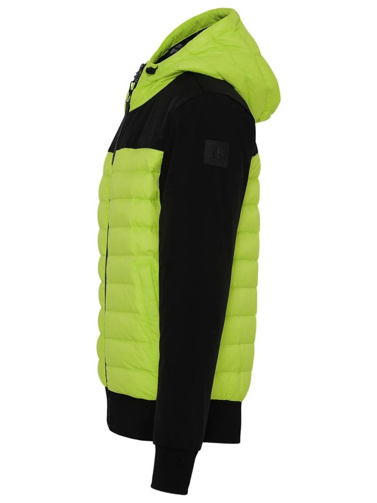 商品Moose Knuckles|TWO-TONE SYNTHETIC TEXTILE SHORT KLESKUN DOWN JACKET,价格¥1783,第2张图片详细描述