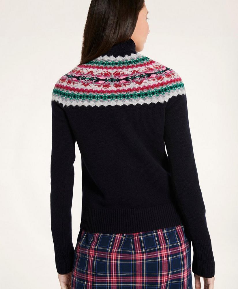 商品Brooks Brothers|Lambswool Fair Isle Sweater,价格¥489,第5张图片详细描述