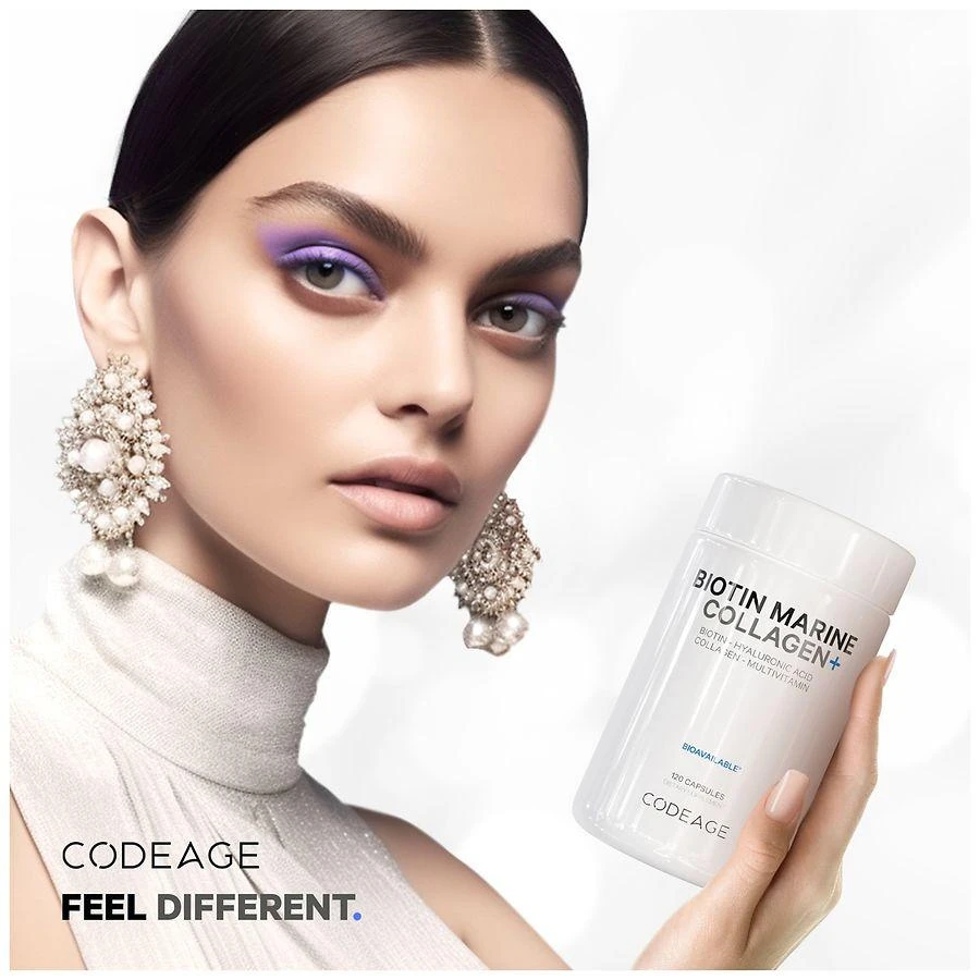 商品Codeage|Biotin Marine Collagen Capsules,价格¥245,第4张图片详细描述