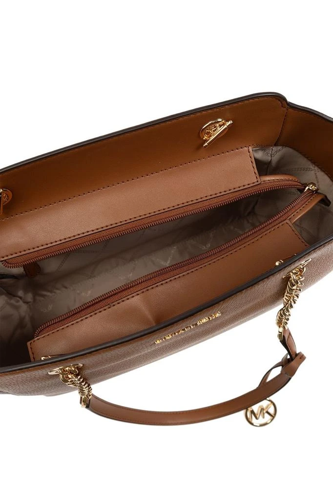 商品Michael Kors|Michael Michael Kors Jacquelyn Logo Charm Medium Tote Bag,价格¥1888,第4张图片详细描述