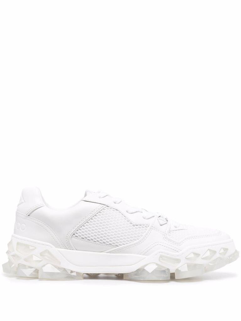 商品Jimmy Choo|Jimmy Choo Sneakers White,价格¥2759,第1张图片