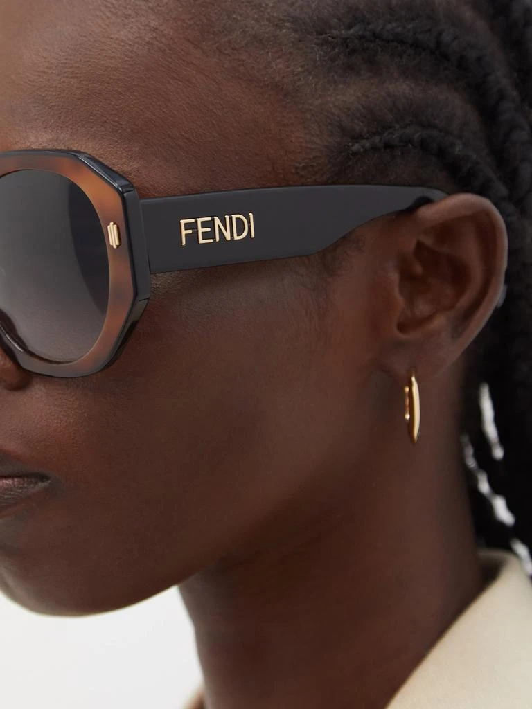商品Fendi|Octagonal acetate sunglasses,价格¥4000,第3张图片详细描述