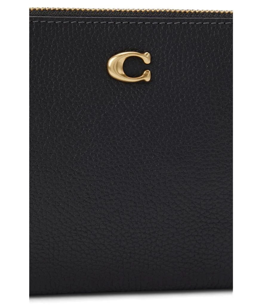 商品Coach|Polished Pebble Small Wristlet,价格¥601,第4张图片详细描述
