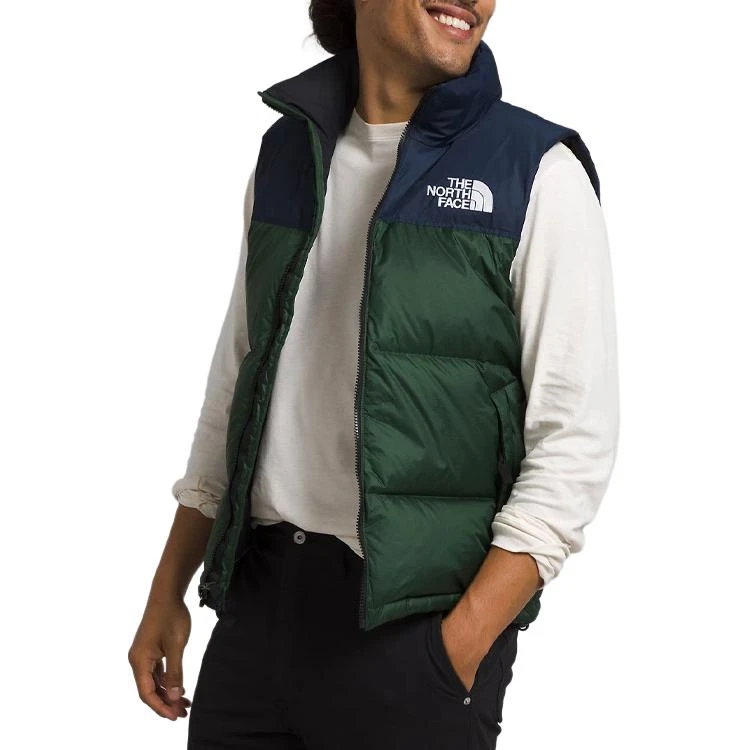 商品[国内直发] The North Face|北面 1996系列 字母印花立领拉链无袖羽绒马甲 男款 黑色,价格¥1330,第4张图片详细描述
