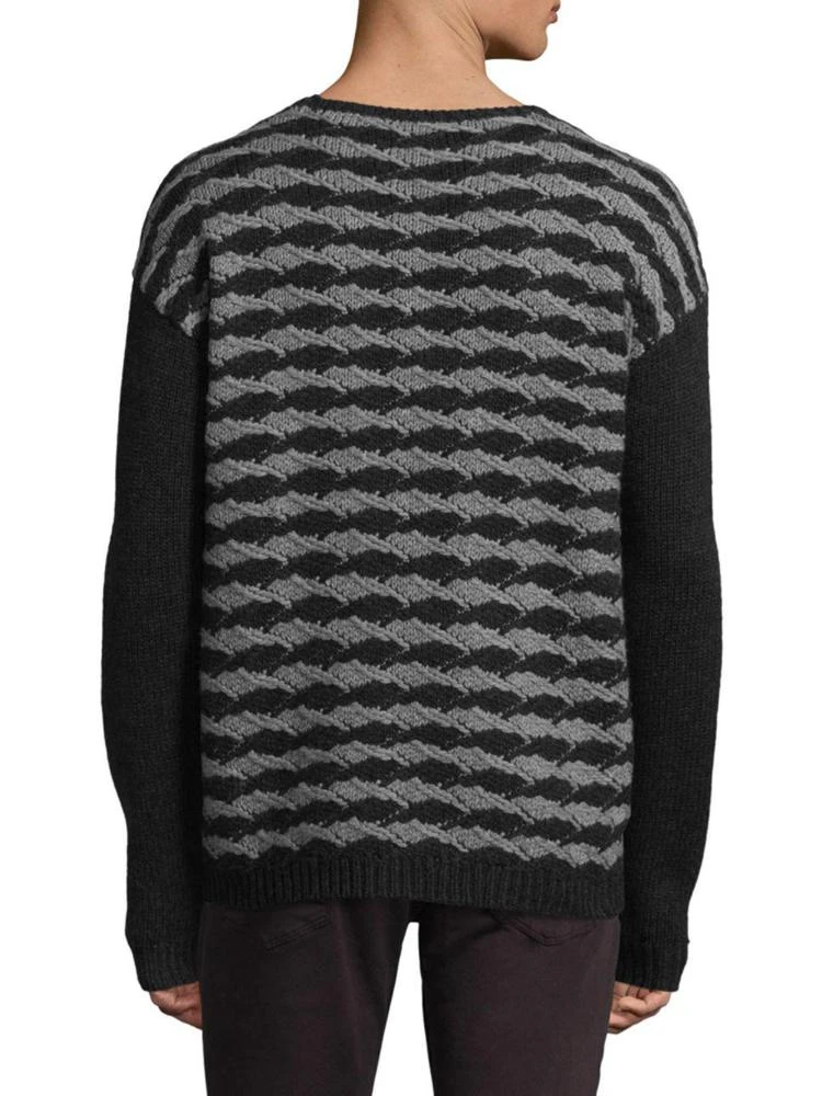 商品John Varvatos|Knitted Crewneck Sweater,价格¥792,第2张图片详细描述