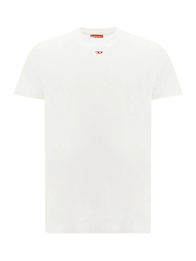 商品Diesel|Diesel Logo Embroidered Short-Sleeved T-Shirt,价格¥514,第1张图片