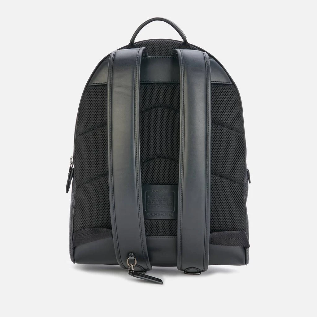 商品Coach|Coach Men's Signature Charter Backpack - Charcoal,价格¥4718,第2张图片详细描述