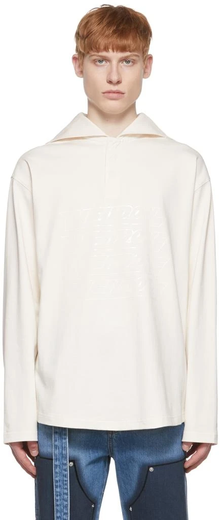 商品We11done|Off-White Cotton Henley,价格¥2020,第1张图片