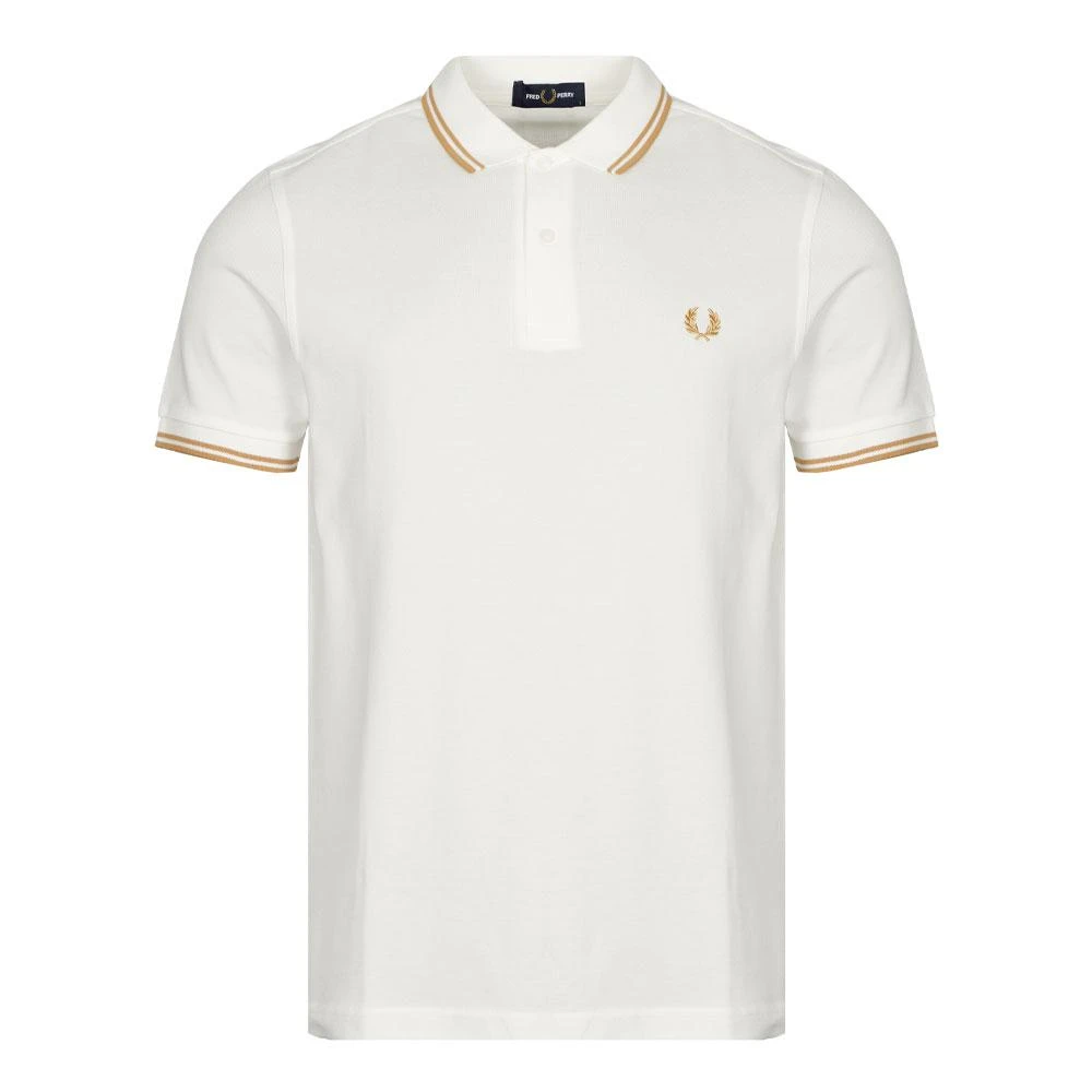 商品Fred Perry|Fred Perry Twin Tipped Polo Shirt - Snow White,价格¥363,第1张图片