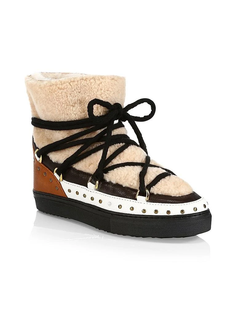 商品INUIKII|Curly Rock Shearling Sneaker Boots,价格¥1391,第2张图片详细描述