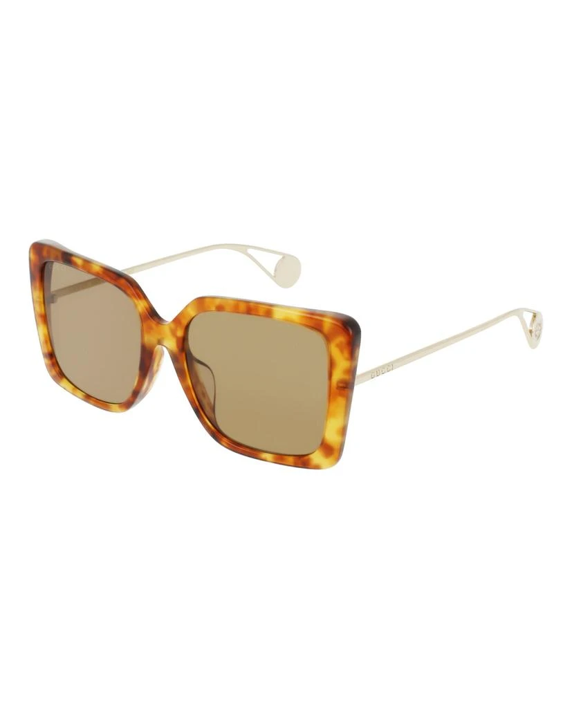 商品Gucci|Round-Frame Acetate Sunglasses,价格¥1050,第2张图片详细描述