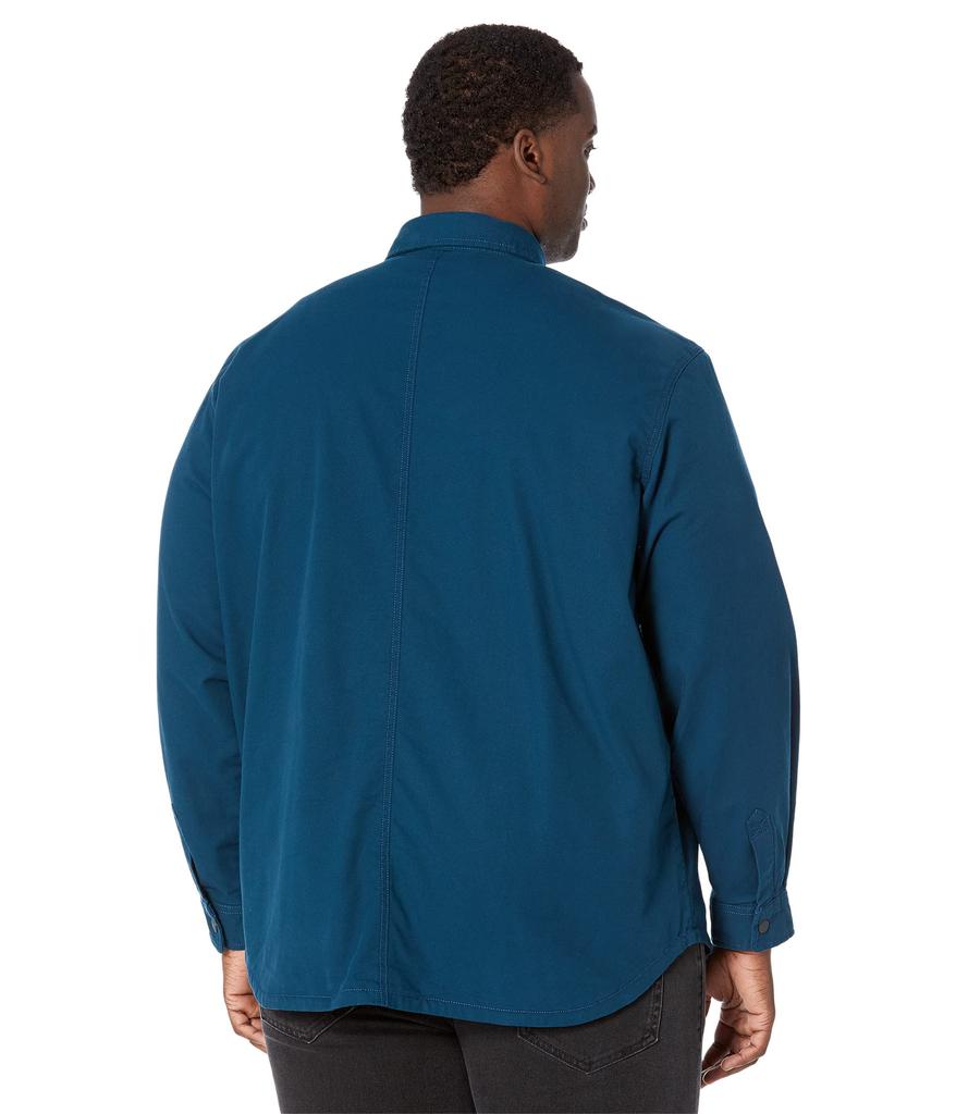 Rugged Flex® Relaxed Fit Canvas Fleece-Lined Shirt Jac商品第2张图片规格展示