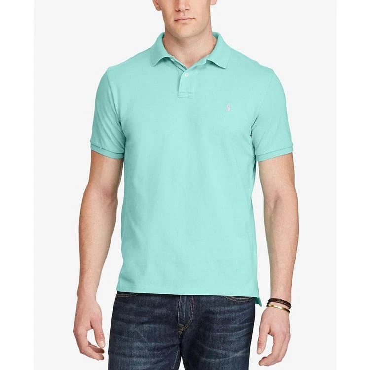 商品Ralph Lauren|Men's Big & Tall Classic Cotton Mesh Polo,价格¥451,第5张图片详细描述