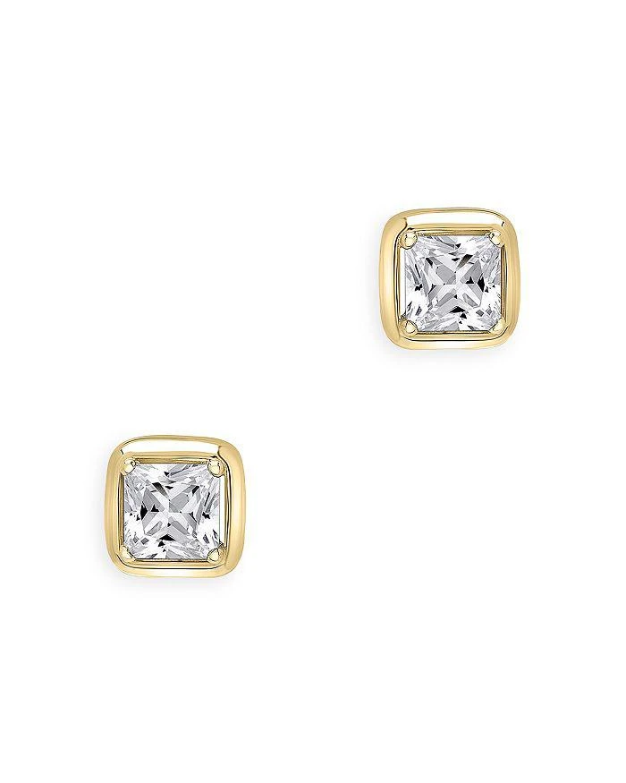 商品Bloomingdale's|Oval Shaped Diamond Stud Earrings in 14K Yellow Gold, 0.56 ct. t.w. - Exclusive,价格¥6179,第3张图片详细描述