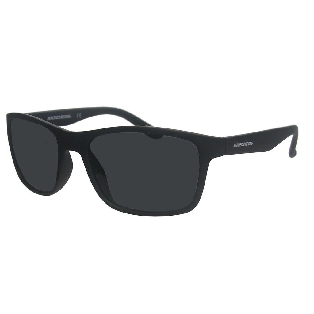 商品SKECHERS|Skechers Smoke Rectangular Mens Sunglasses SE6049 02A 56,价格¥112,第1张图片