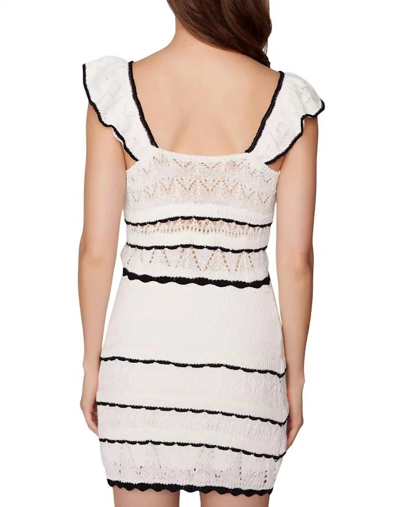 商品Lost and Wander|Scallop Crush Knit Top In Cream,价格¥395,第2张图片详细描述