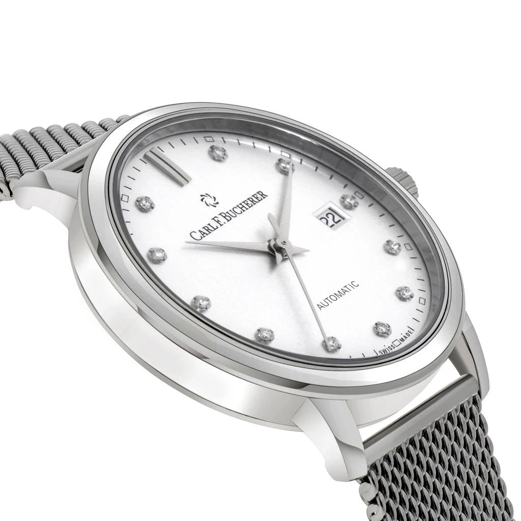 商品Carl F. Bucherer|Carl F. Bucherer Adamavi Date Diamond Stainless Steel Women's Automatic Watch 00.10320.08.17.22,价格¥12912,第4张图片详细描述
