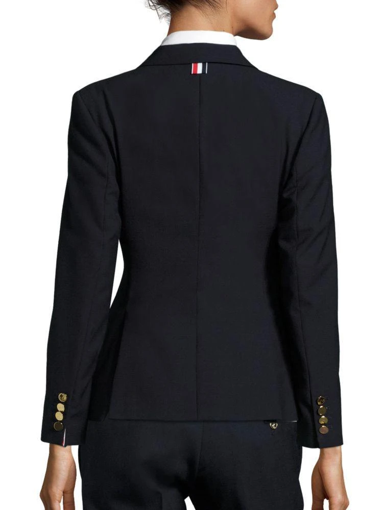 商品Thom Browne|Thom Browne Wide-Lapel Wool Jacket,价格¥4338,第2张图片详细描述