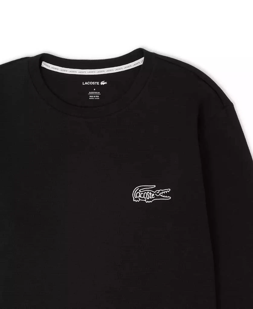 商品Lacoste|Men's Small Croc Thermal Long Sleeve T-Shirt,价格¥243,第5张图片详细描述